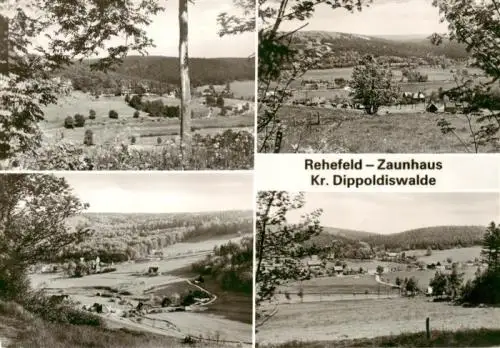 AK / Ansichtskarte  Rehefeld-Zaunhaus_Altenberg Panorama Teilansichten