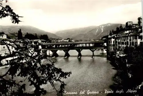 AK / Ansichtskarte  Bassano_del_Grappa_IT Ponte degli Alpini