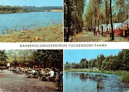 AK / Ansichtskarte 73961647 Fockendorf_Altenburg_Thueringen Pahna Bad und Zeltplatz Konsum Gaststaette Stausee Badestrand