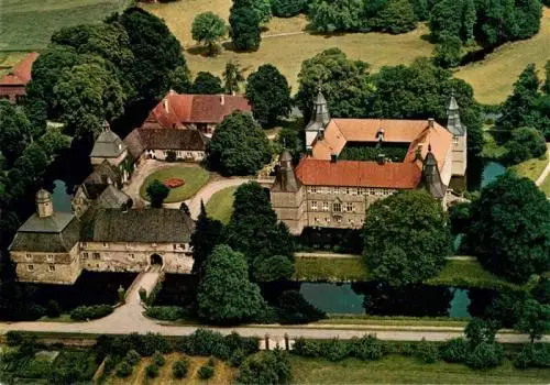 AK / Ansichtskarte  Herbern Schloss Westerwinkel Fliegeraufnahme