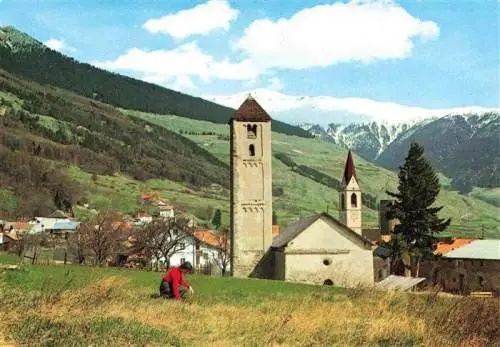 AK / Ansichtskarte  Mals_Malles_Suedtirol_IT St. Benediktkirche