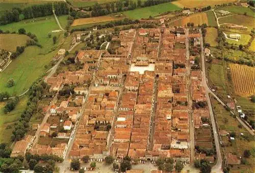 AK / Ansichtskarte  Monpazier_24_Dordogne Bastide anglaise vue aérienne