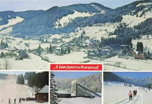 AK / Ansichtskarte 73961729 Menzenschwand Winterpanorama Wintersportplatz im Schwarzwald