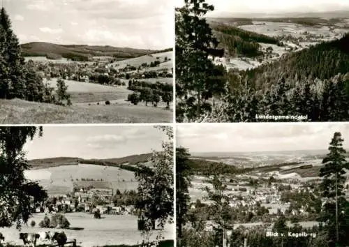 AK / Ansichtskarte  Erlbach__Vogtland Panorama Landesgemeindetal Blick vom Kegelberg