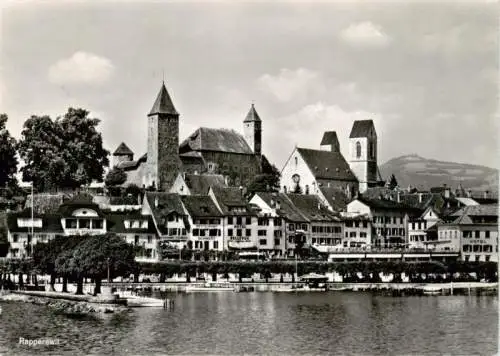 AK / Ansichtskarte  Rapperswil_-Jona_Rapperswyl_Zuerichsee_SG Panorama Schloss Kirche