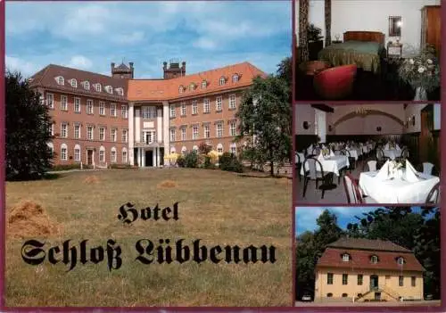 AK / Ansichtskarte 73961858 Luebbenau_Spreewald Hotel Schloss Luebbenau Gaestezimmer Cafe Alte Kanzlei