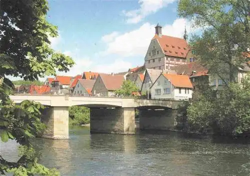 AK / Ansichtskarte  Besigheim Blick auf die historische Altstadt Partie am Neckar