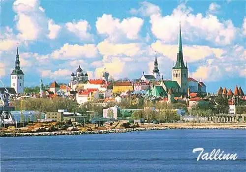 AK / Ansichtskarte 73961874 TALLINN_Reval_Estonia Ansicht vom Wasser aus
