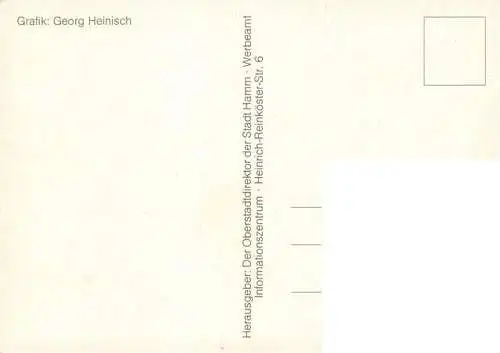AK / Ansichtskarte  HAMM__Westfalen Partnerstaedte Bradfort Mazatlan Santa Monica