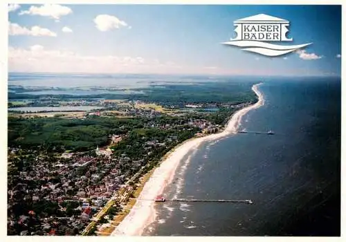 AK / Ansichtskarte  Usedom Fliegeraufnahme