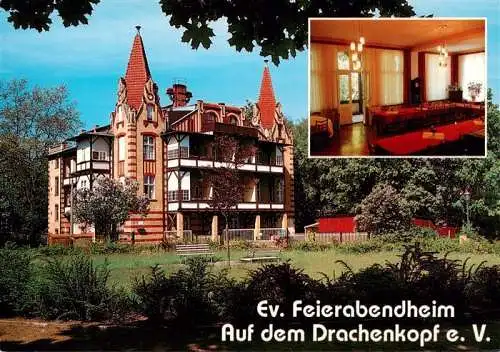 AK / Ansichtskarte 73961904 Finow_Eberswalde Ev Feierabendheim Auf dem Drachenkopf Gastraum