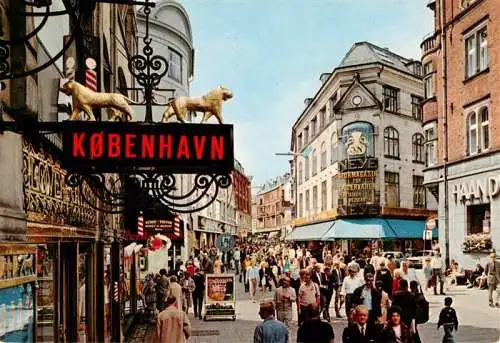 AK / Ansichtskarte  Kobenhavn_COPENHAGEN_Kjoebenhavn_Kopenhagen_DK Fussgaengerzone