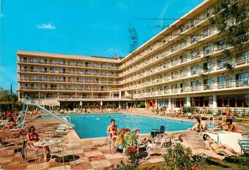AK / Ansichtskarte 73961929 Lloret_de_Mar Hotel Olympic Pool