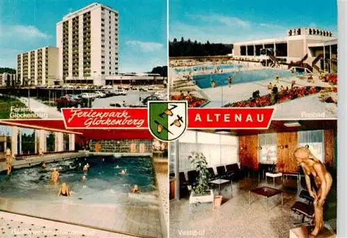 AK / Ansichtskarte  Altenau_Harz Ferienpark Glockenberg Freibad Hallenwellenbad Vestibuel