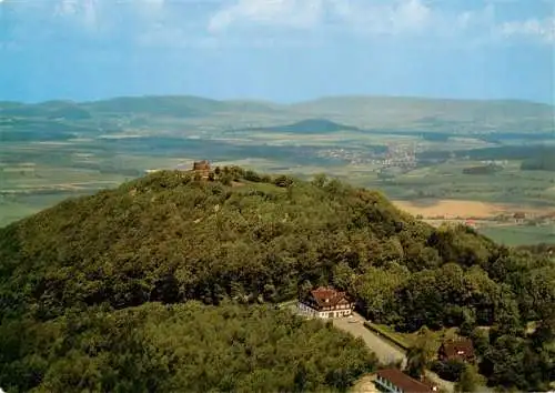 AK / Ansichtskarte  Heiligenberg_Hessen Burg Hotel Fliegeraufnahme