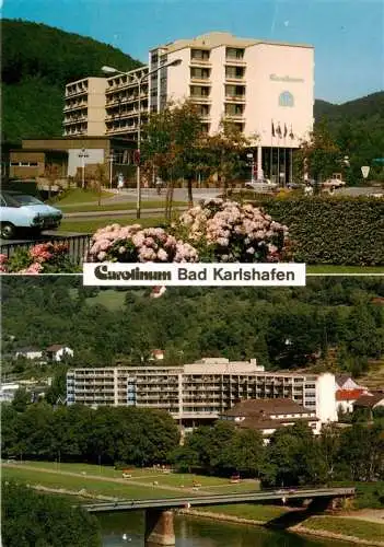 AK / Ansichtskarte  Bad_Karlshafen Carolinum Fliegeraufnahme