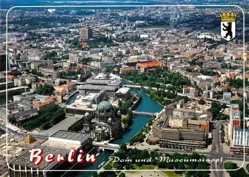 AK / Ansichtskarte 73962027 BERLIN Berliner Dom mit Museumsinsel Fliegeraufnahme