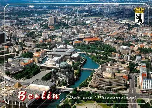 AK / Ansichtskarte  BERLIN Berliner Dom mit Museumsinsel Fliegeraufnahme