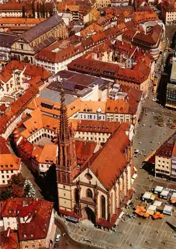 AK / Ansichtskarte  WueRZBURG_Bayern Marienkapelle am Marktplatz