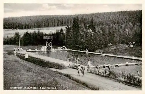 AK / Ansichtskarte  Altenfeld_Thueringen Schwimmbad