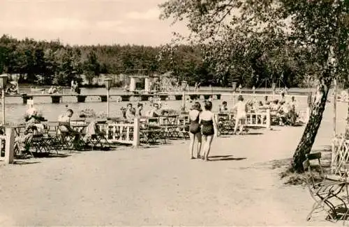 AK / Ansichtskarte 73962053 Schmannewitz_Dahlen_Sachsen Waldbad