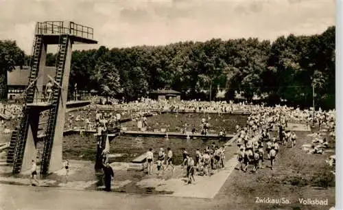 AK / Ansichtskarte  Zwickau__Sachsen Volksbad