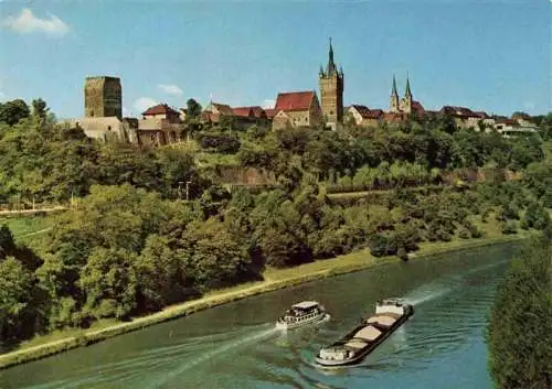 AK / Ansichtskarte 73962093 Bad_Wimpfen_Neckar Panorama Blick ueber den Neckar zur Stadt