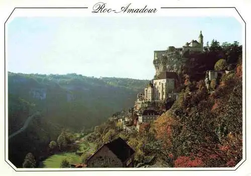 AK / Ansichtskarte  Roc-Amadour_Rocamadour_46_Lot Mittelalterliche Burg