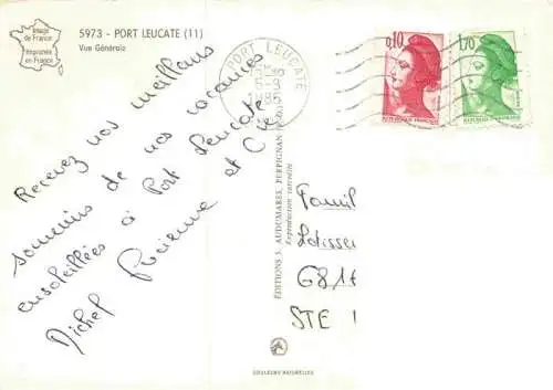 AK / Ansichtskarte  Port_Leucate_11 Vue aérienne
