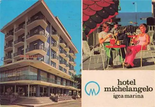 AK / Ansichtskarte  Igea_Marina_Bellaria_Rimini_IT Hotel Michelangelo