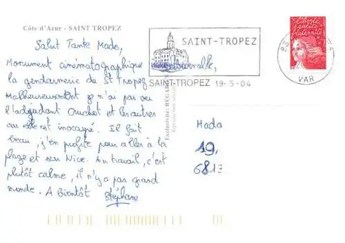 AK / Ansichtskarte  St-Tropez_83_Var Gendarmerie Nationale