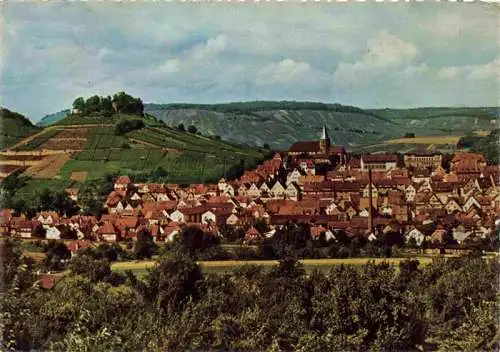 AK / Ansichtskarte 73962159 Weinsberg_BW Panorama mit Burg Weitertreu