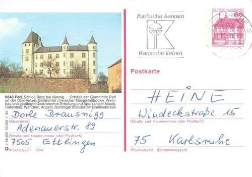 AK / Ansichtskarte 73962177 Nennig Schloss Berg