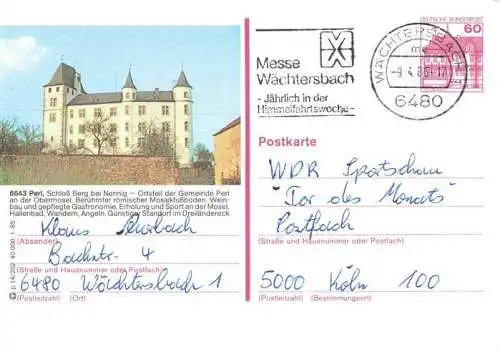 AK / Ansichtskarte 73962178 Nennig Schloss Berg