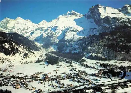 AK / Ansichtskarte  Kandersteg_BE Winterpanorama Berner Alpen