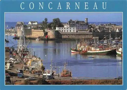 AK / Ansichtskarte  Concarneau_29_Finistere Port de pêche devant la Ville Close