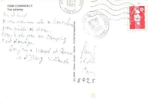 AK / Ansichtskarte  Commercy_55_Meuse Vue aérienne