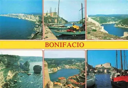 AK / Ansichtskarte  Bonifacio_2A_Corse_du_Sud Kuestenpanorama Hafen