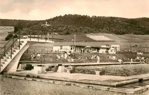 AK / Ansichtskarte  Steinbach_Hallenberg Schwimmbad