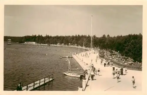 AK / Ansichtskarte  Schneeberg__Erzgebirge Strandbad Filzteich