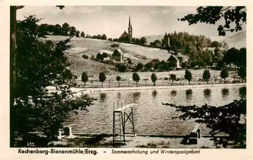 AK / Ansichtskarte  Rechenberg_-Bienenmuehle_Osterzgebirge Sommererholung und Wintersportgebiet