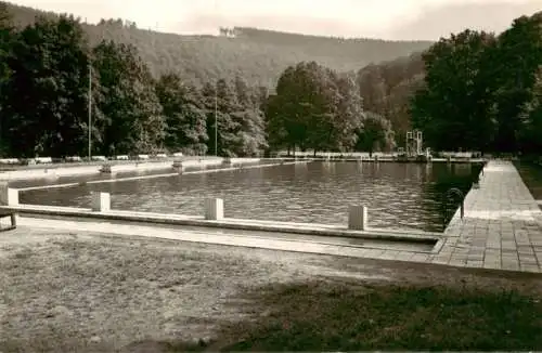 AK / Ansichtskarte  Schwarzburg_Rudolstadt_Thueringen Schwimmbad