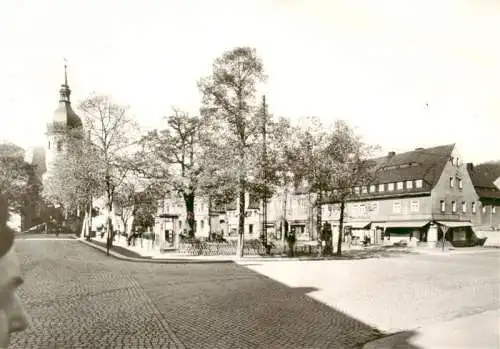 AK / Ansichtskarte 73962334 Olbernhau_Erzgebirge Marktplatz