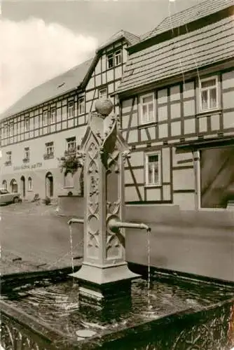 AK / Ansichtskarte  Dermbach_Thueringen_Rhoen Marktbrunnen