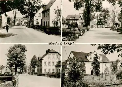 AK / Ansichtskarte 73962342 Neudorf_Erzgebirge Dorfstrassen