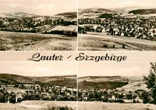 AK / Ansichtskarte  Lauter_Schwarzenberg_Erzgebirge Panorama