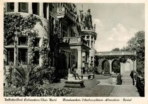 AK / Ansichtskarte  Bad_Liebenstein Handwerker Erholungsheim Altenstein Portal