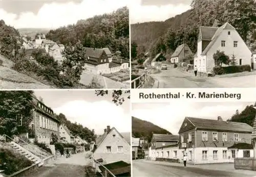 AK / Ansichtskarte  Rothenthal_Olbernhau_Erzgebirge_Sachsen Ortspartien