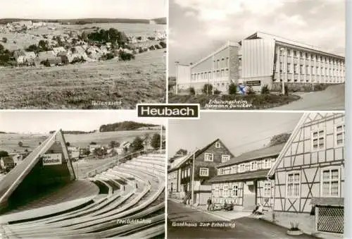 AK / Ansichtskarte  Heubach_Hildburghausen_Thueringen Teilansicht Erholungsheim Hermann Duncker Freilichtbuehne Gasthaus zur Erholung