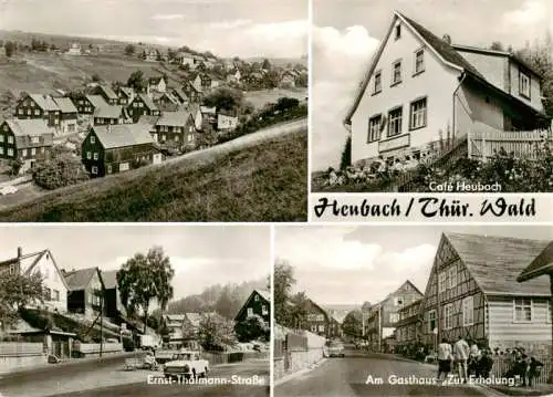 AK / Ansichtskarte  Heubach_Hildburghausen_Thueringen Panorama Cafe Heubach Ernst Thaelmann Strasse Am Gasthaus Zur Erholung